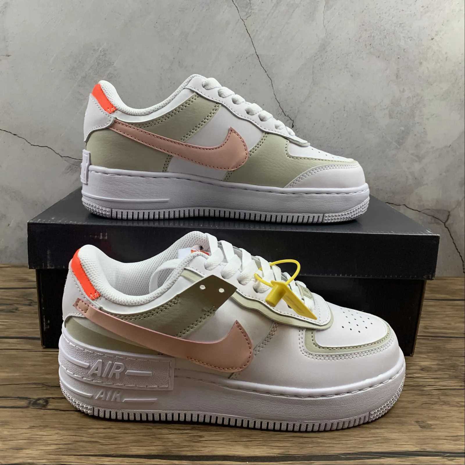 Air Force 1 Shadow White Crimson Tint Bright Mango DH3896-100 Modern