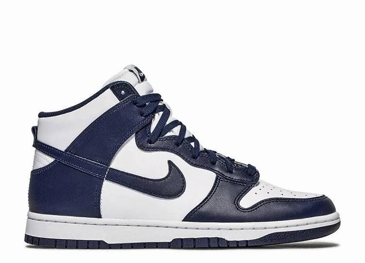 Cushion Heel Nike Dunk High Championship Navy