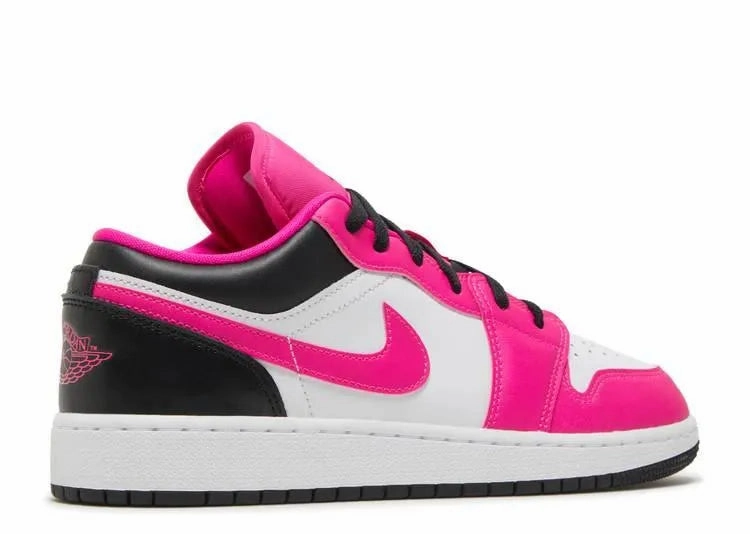 Microfiber Lining Soft Collar Padding Air Jordan 1 Low Fierce Pink (GS)