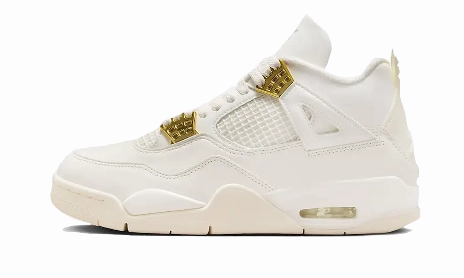 Air Jordan 4 Sail Metallic Gold Impact Diffusion Technology AllPurpose