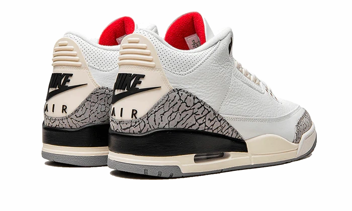 Air Jordan 3 Retro White Cement Reimagined Flexible   strap