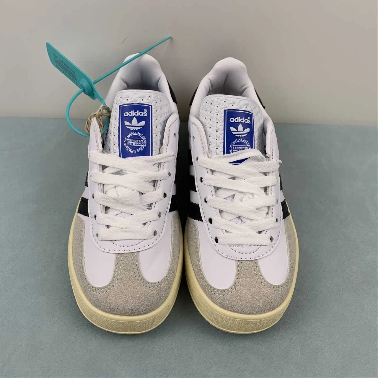 Adidas Gazelle Indoor White Black FV1242 Fresh Looks Sleek Wear