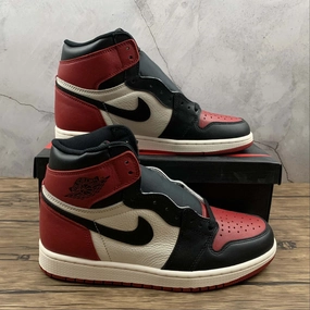 Air Jordan 1 High OG Gym Red Black-Summit White 555088-610 Heel Support Everyday Sport