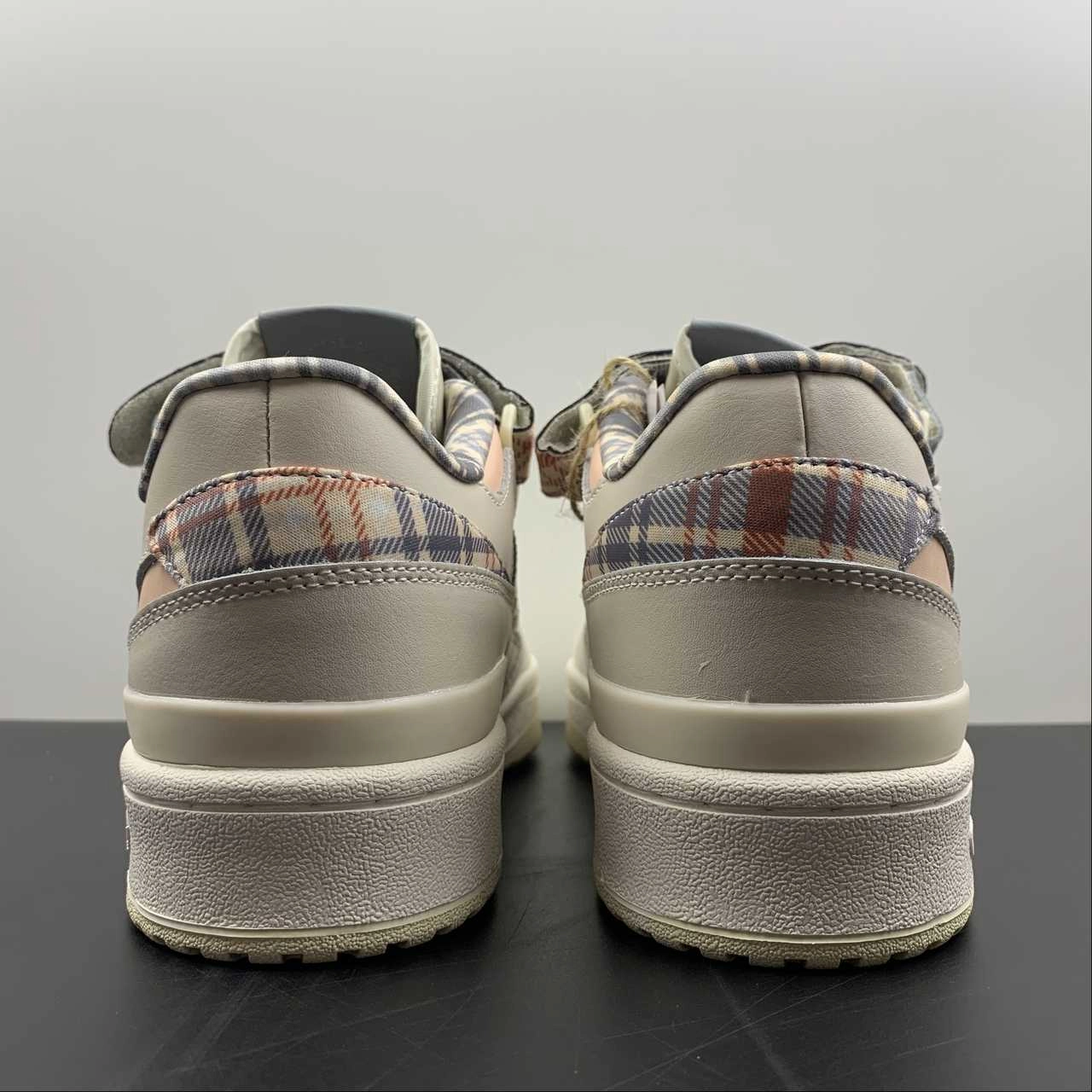 Adidas Forum 84 Low Halo Blush Aluminium White FZ5628 Formal Contoured Footbed