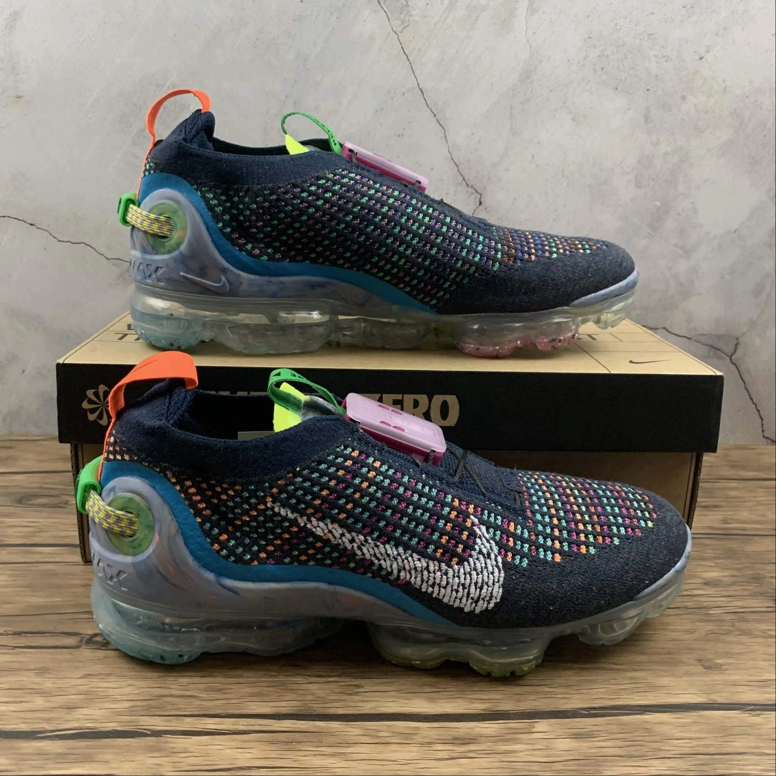 Casual Edge Air VaporMax 2020 FK Deep Royal Blue White-Multi CJ6740-400