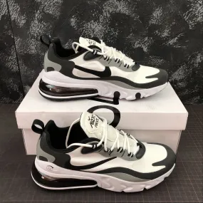 Air Max 270 React Black Carbon Grey-Grey AT6174-006 solo running