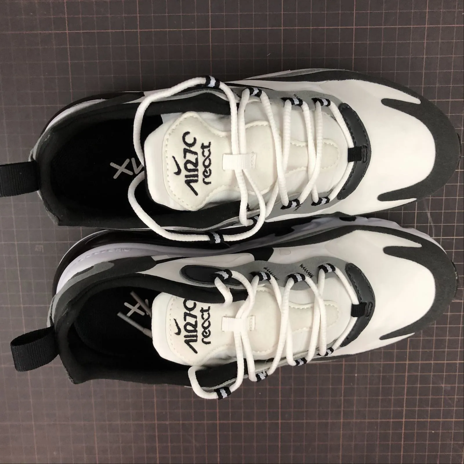 Air Max 270 React Black Carbon Grey-Grey AT6174-006 professional runner's shoe option Long   Lasting