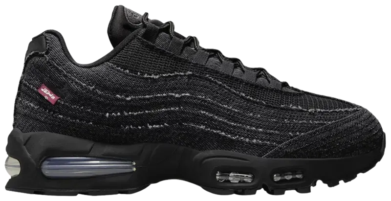 Nike Air Max 95 OG x Levis Black Anthracite cross - country running footwear