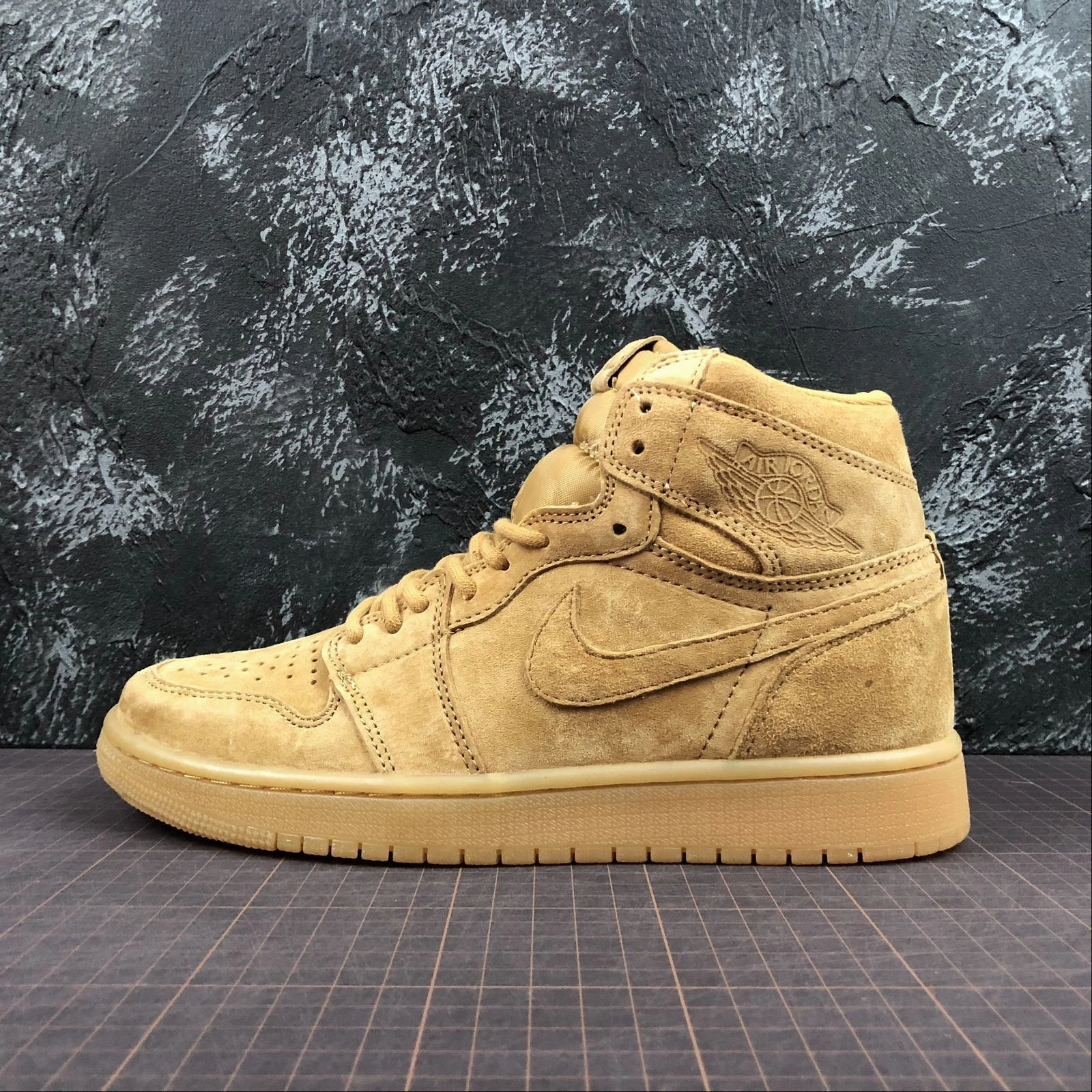 Elastic Goring System Air Jordan 1 Retro High OG Wheat 555088-710