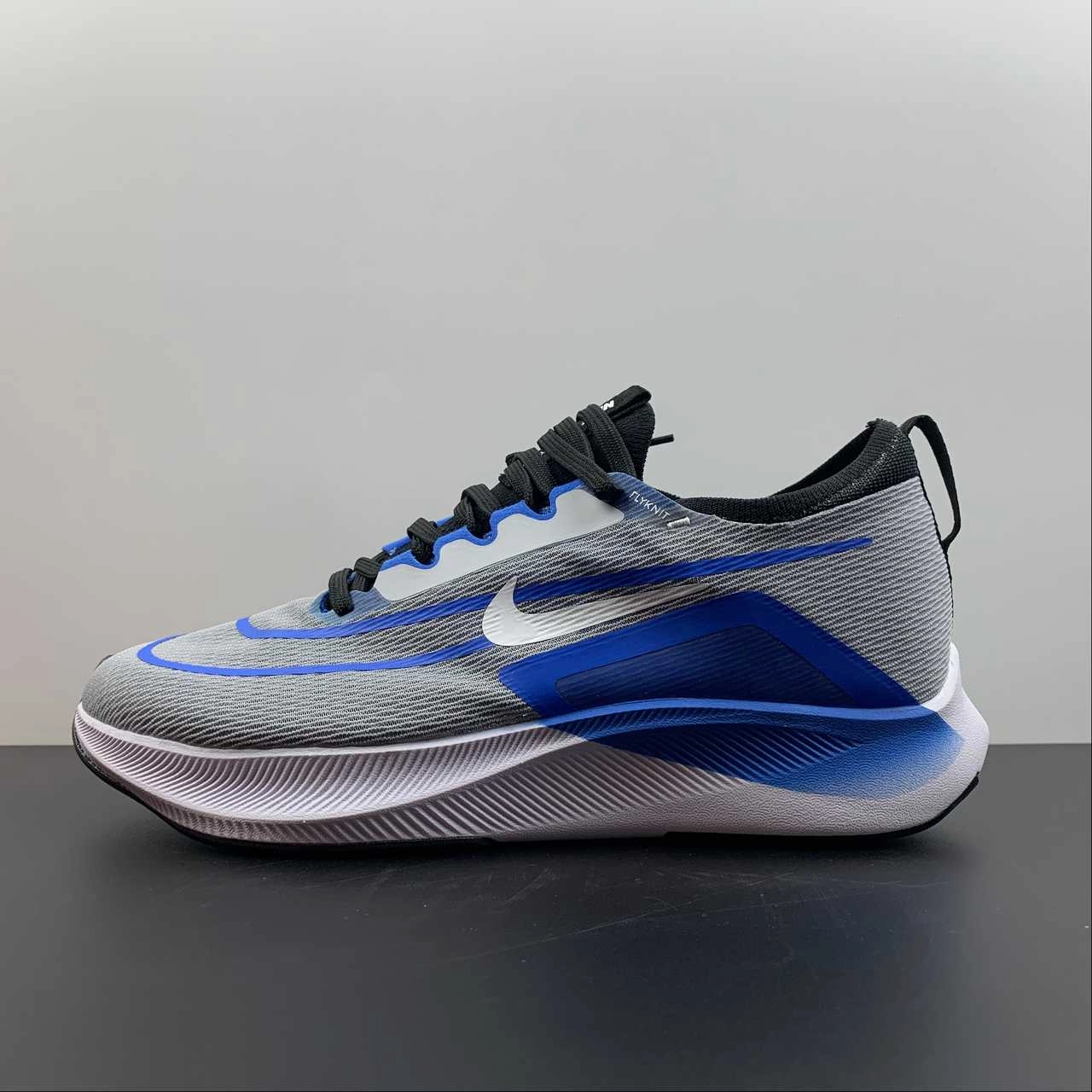 Eva Midsole Neutral Arch Zoom Fly 4 Grey Blue CT2392-005