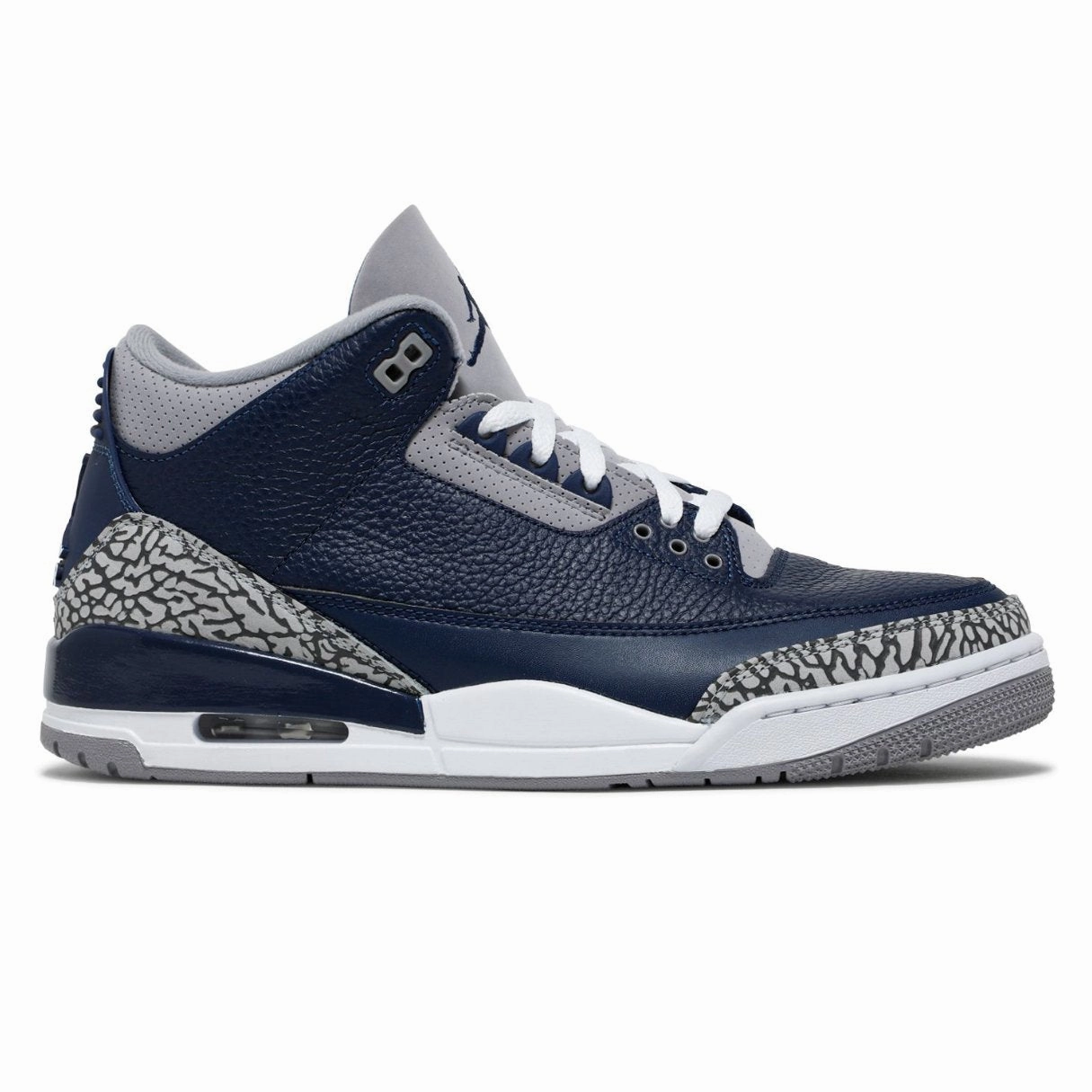 Pressure Distribution System Cushion Base Nike Air Jordan 3 Retro Georgetown CT8532 401