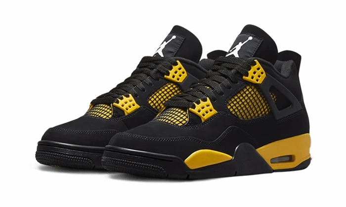 sports Contoured Footbed Support Air Jordan 4 Retro Thunder (2023)