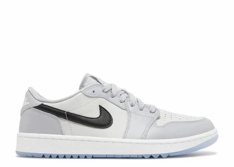 Long-Distance Walking Seamless performance Air Jordan 1 Low Golf Wolf Grey