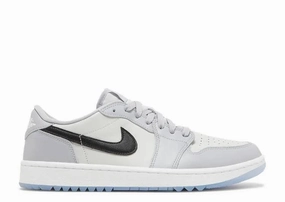 Long-Distance Walking Seamless performance Air Jordan 1 Low Golf Wolf Grey
