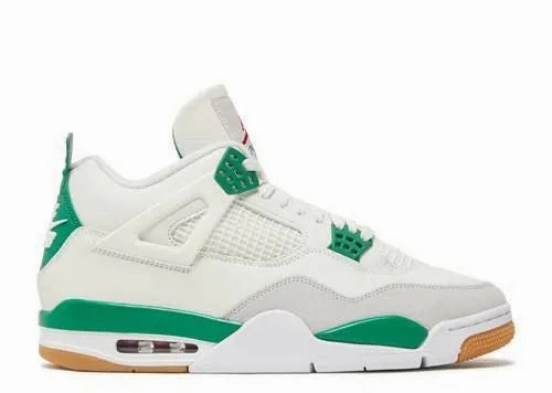 Air Jordan 4 SB Pine Green Wide Toe Box Optimized Enhanced Breathability