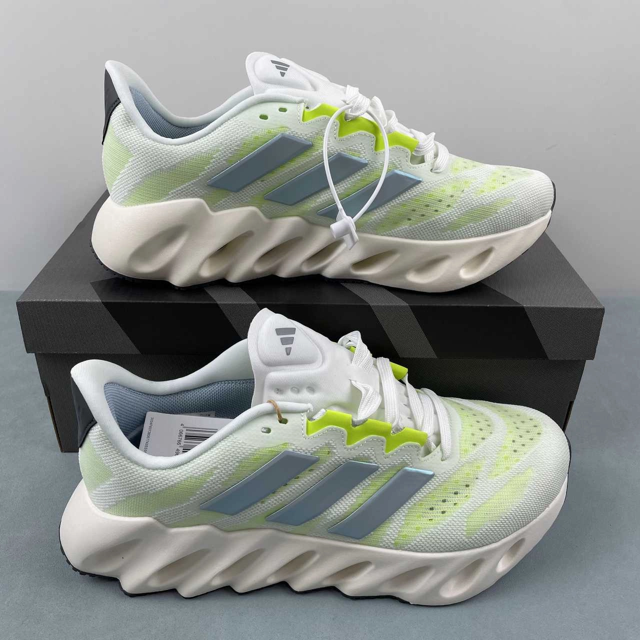comfort - focused shoes religious - event running gear Adidas Switch Fwd White Silver Violet Lucid Lemon FZ5621