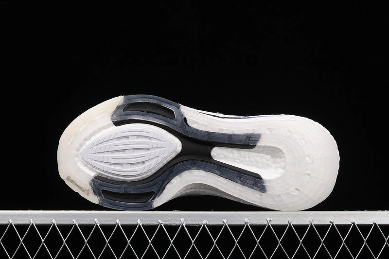 Adidas UltraBoost 21 White Black Purple Low   Top Fast Track