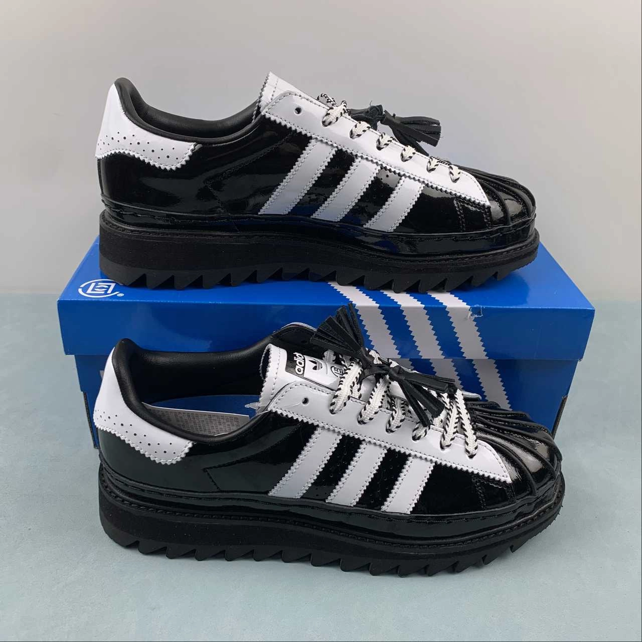 Clot x Adidas Superstar Core Black Cloud White IH3131 Flexibility Boost