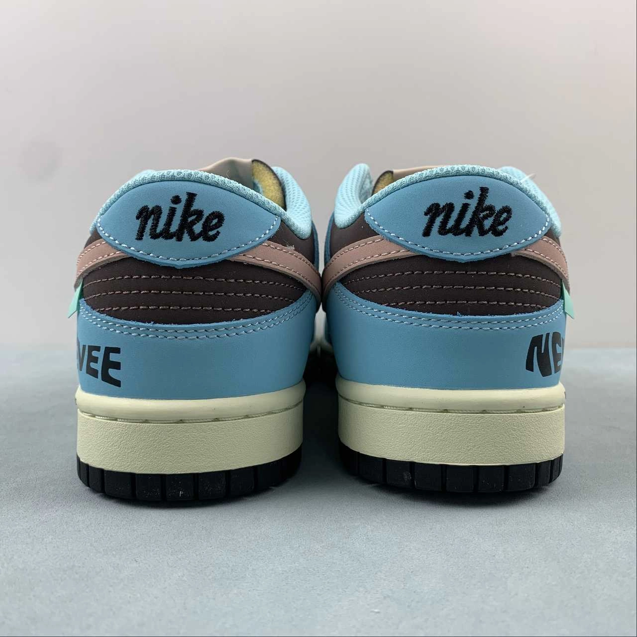 SB Dunk Low Blue Brown Pink MU0232-366 HeelStabilizer