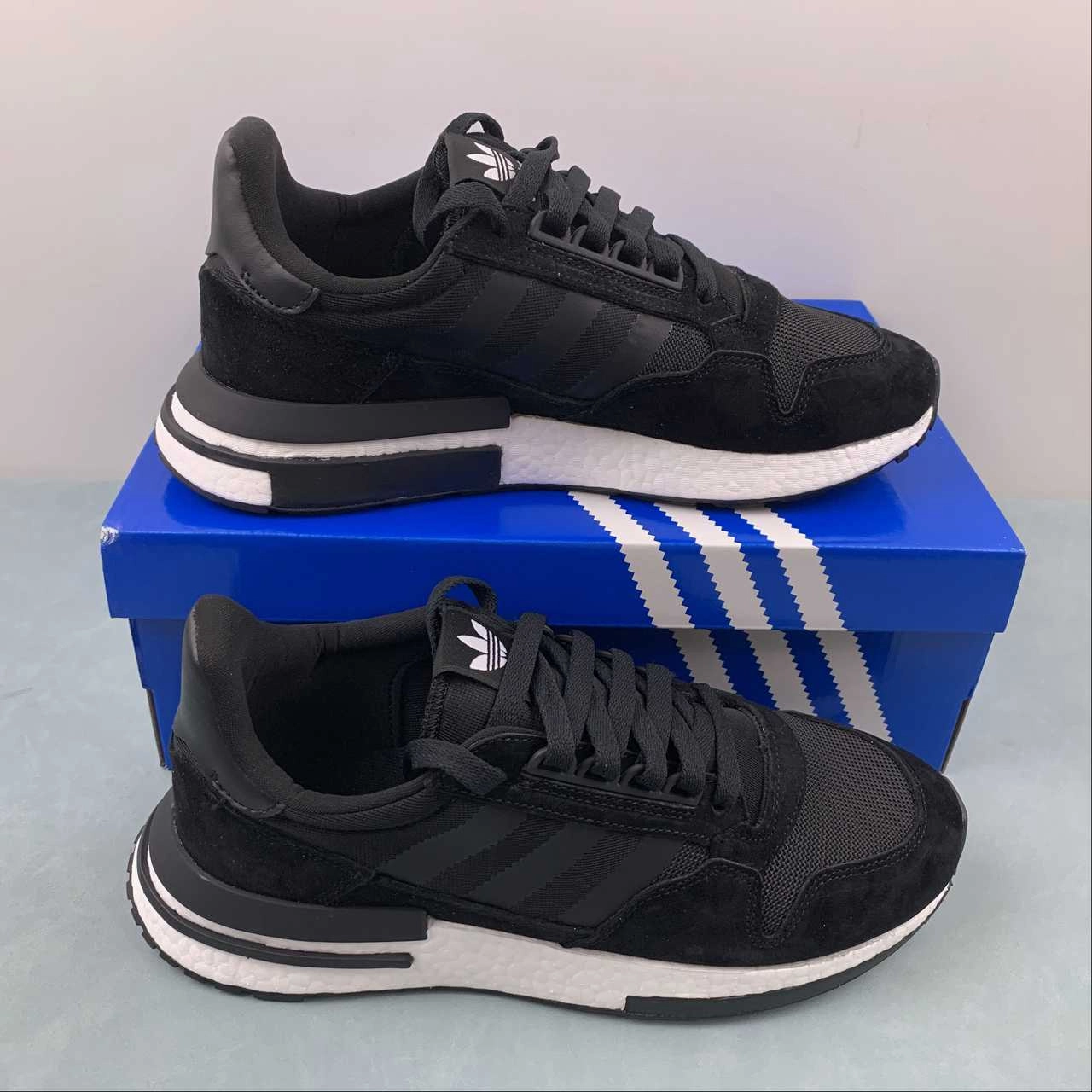 odor - control insole shoes Adidas ZX 500 RM Core Black Cloud White B42227