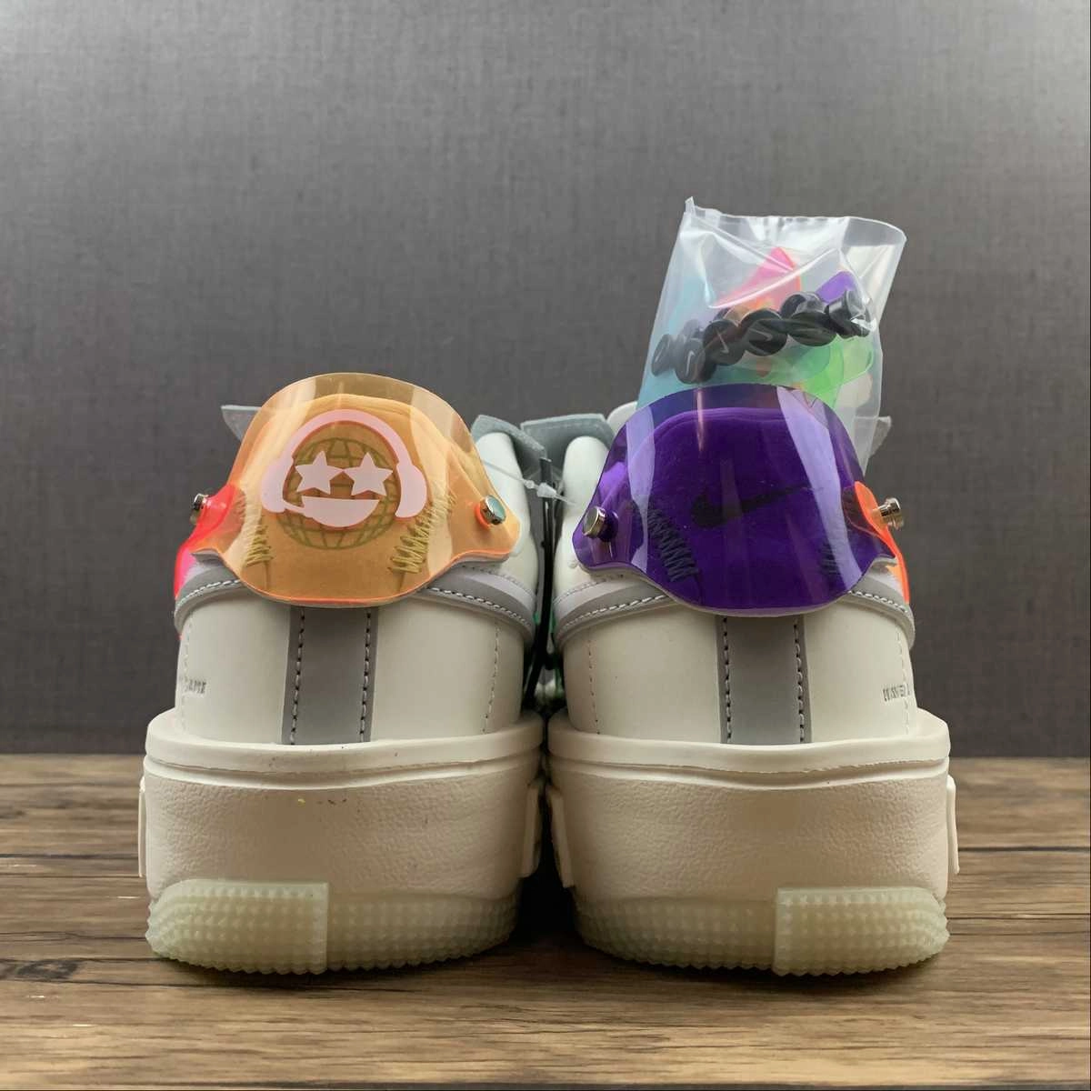 Air Force 1 FONTANKA Have a good game Sail Green Strike White DO2332-111 Simple Lines City Light