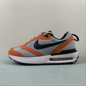 houndstooth - design shoes running shoes for beginner male runners Air Max Dawn Wolf Grey Black Orange DQ3991-002