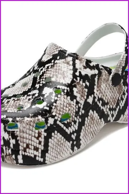 Summer High Heel Hole Slippers Outdoor Beach Sandals F1987