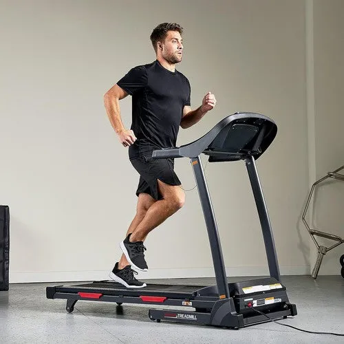 Sunny Health & Fitness Foldable Incline Treadmill w/ Pulse Sensors