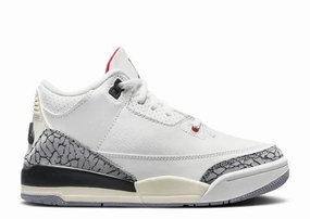 Hard Stop Air Jordan 3 White Cement Reimagined (PS)
