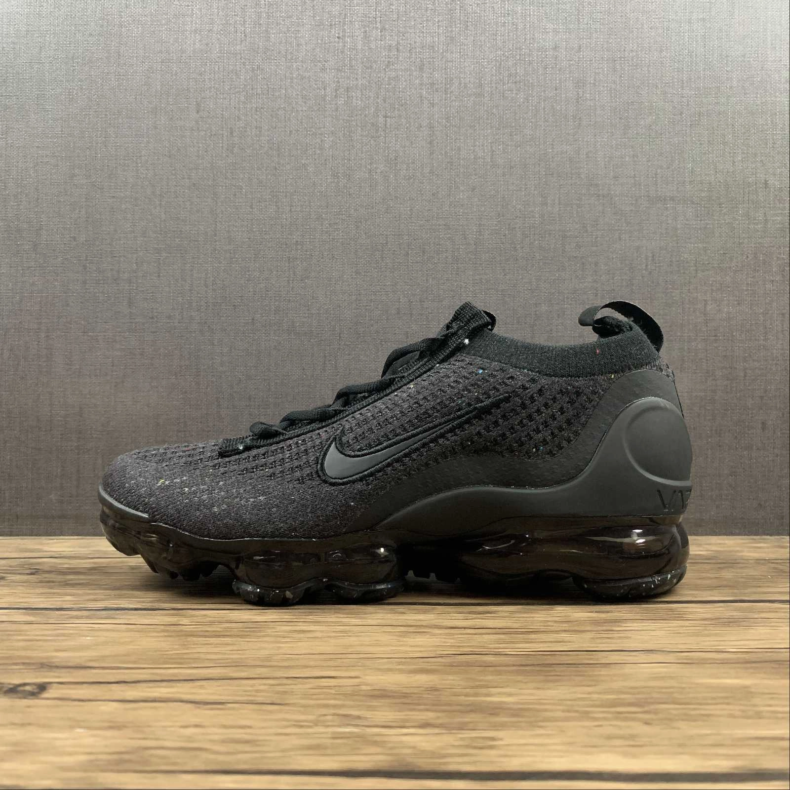 Air VaporMax 2021 FK All Black DH4084-001 Ultra Cloud Foam Shock absorption system