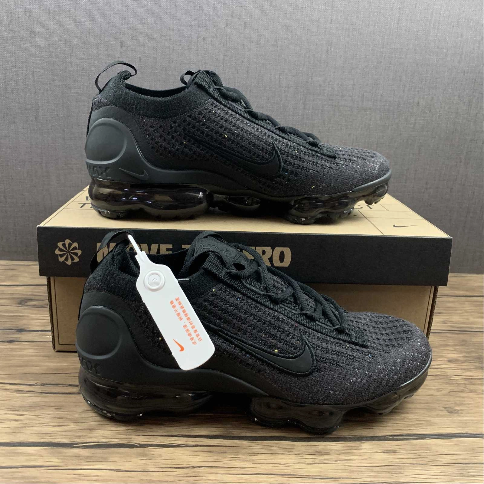 Air VaporMax 2021 FK All Black DH4084-001 Athletic Choice