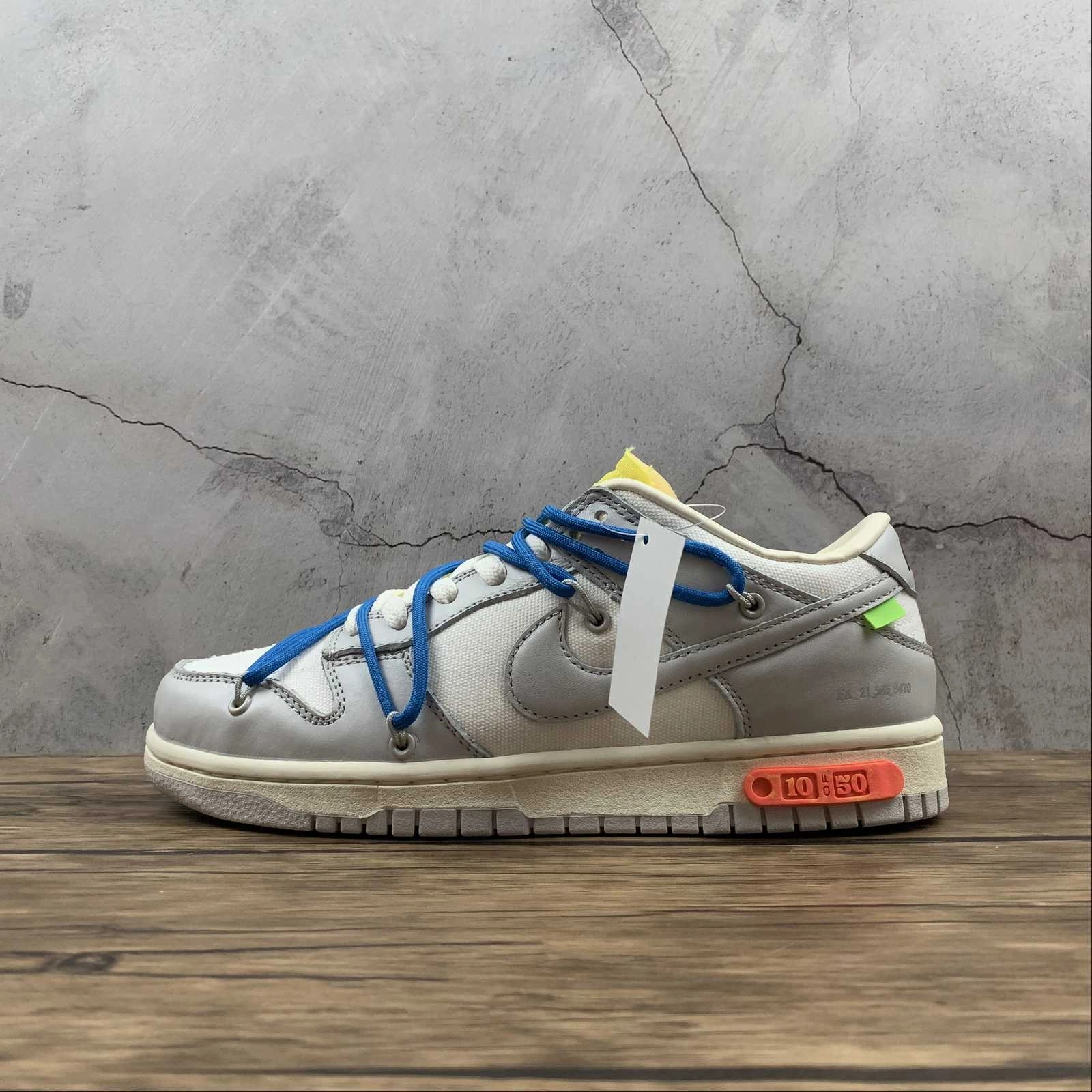 Exclusive traction Dunk Low X Off-White 'Lote 10 de 50' DM1602-112