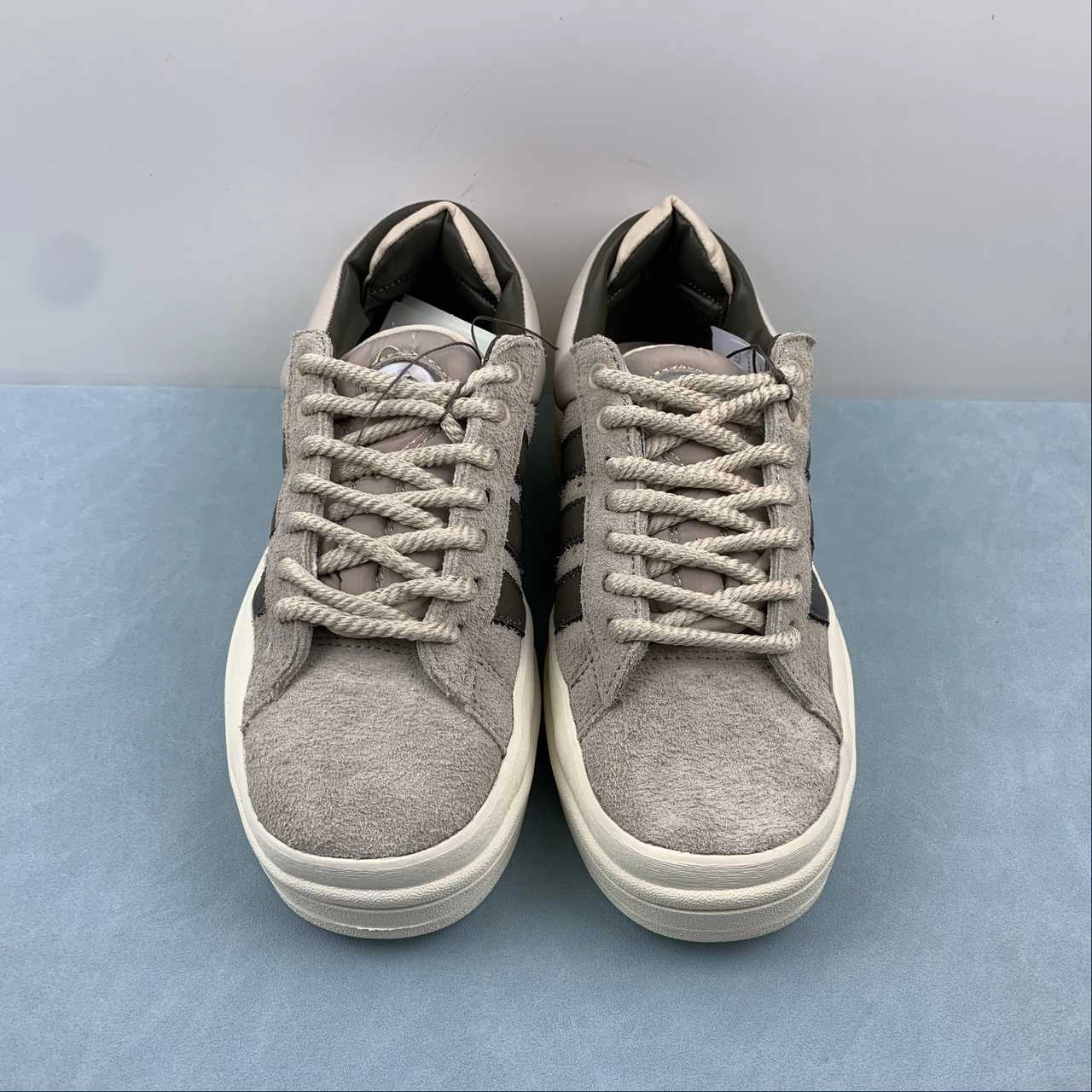 Bad Bunny x Adidas Campus Brown Off White FZ5824 Lifestyle Fit Support arch