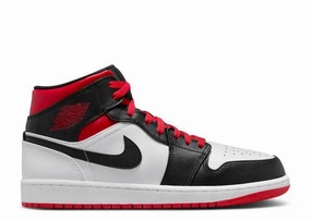 Stylish Appearance Air Jordan 1 Mid Gym Red Black Toe