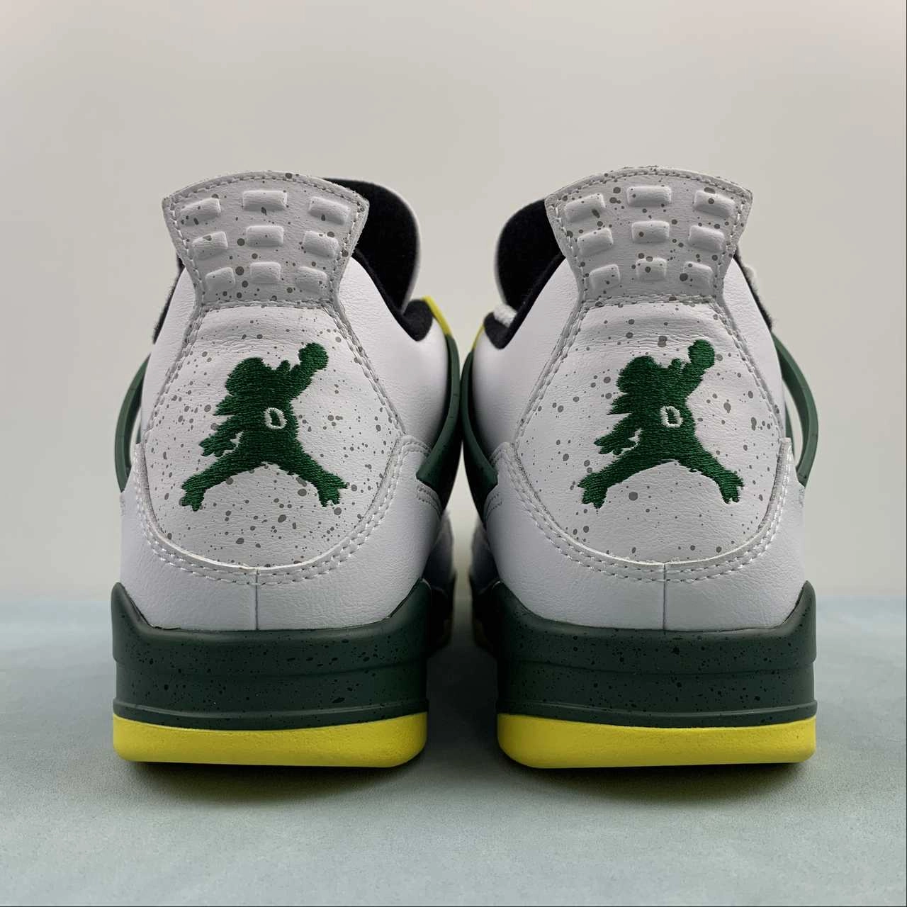 LongLasting Sporty Fit Air Jordan 4 Retro Oregon Ducks Duckman 257-255275