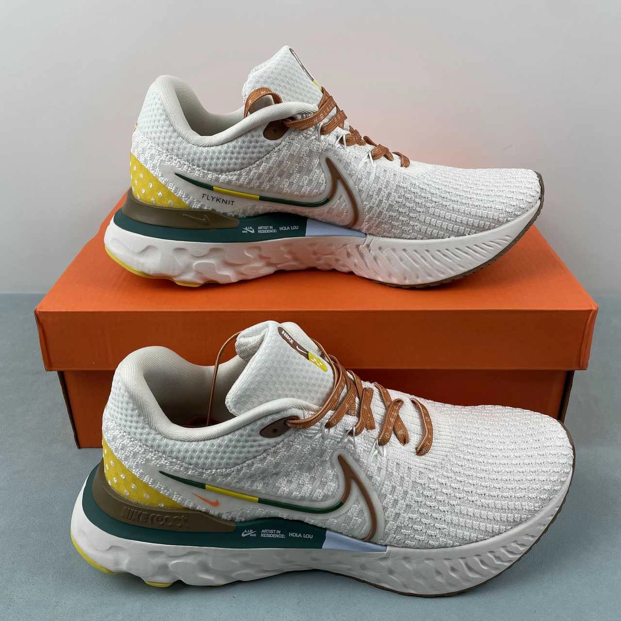 running in humid weather Nike React Infinity Run FK 3 A.I.R. Hola Lou Phantom Gorge Green Ale Brown DO9496-001