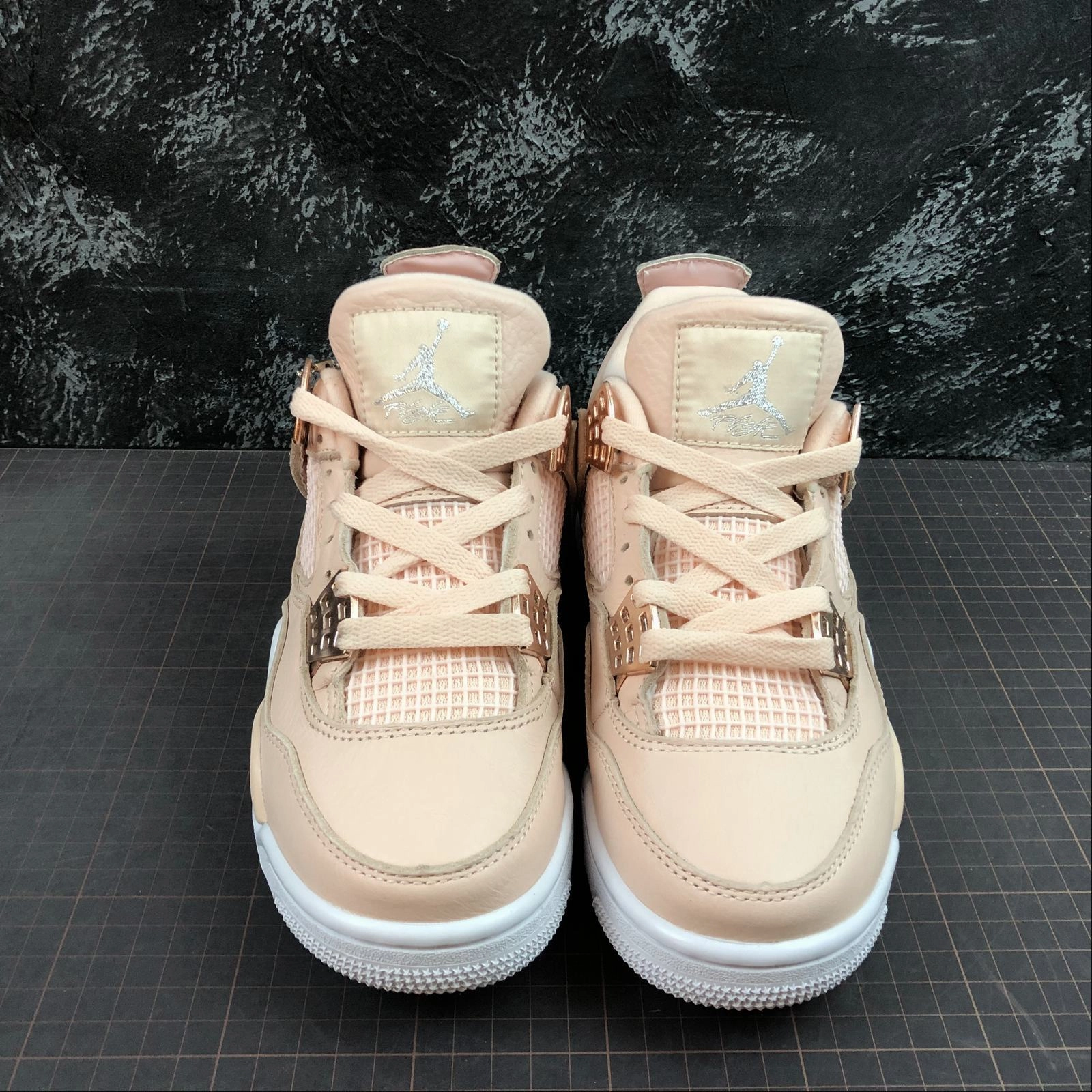 Maximum Stability Air Jordan 4 Retro White Pink-Rose Gold 308497-601