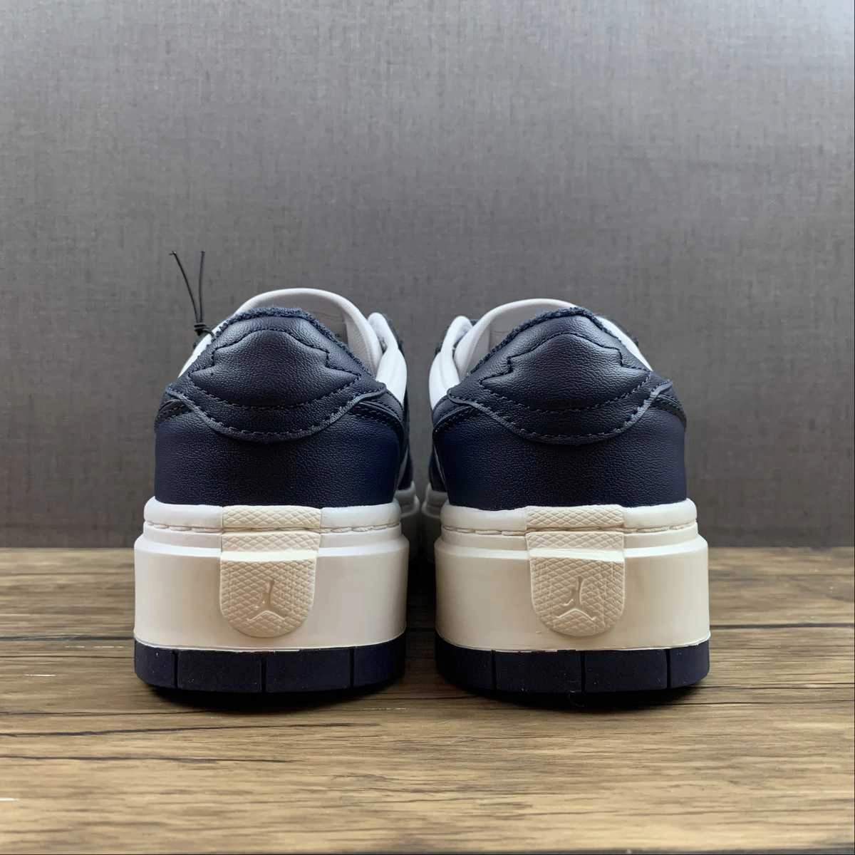 Air Jordan 1 Elevate Low White Midnight Navy Sail DH7004-141 Elite Athlete Back Cushion