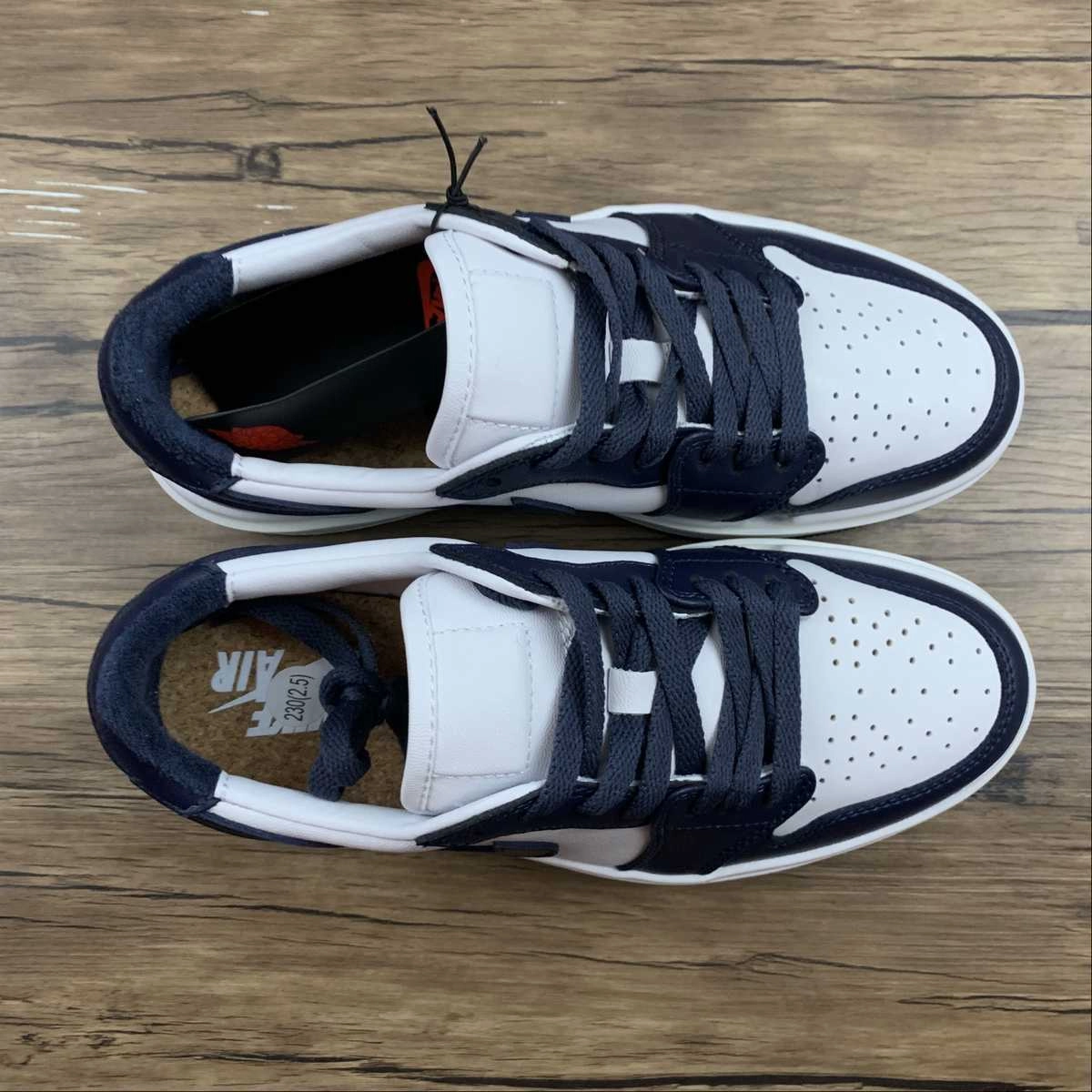 Air Jordan 1 Elevate Low White Midnight Navy Sail DH7004-141 Precision Fit Engineering