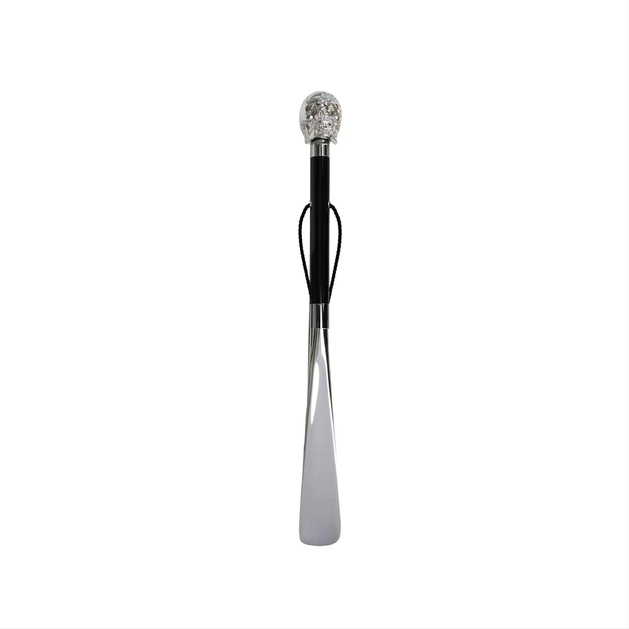 Swarovski Half Skull Shoehorn