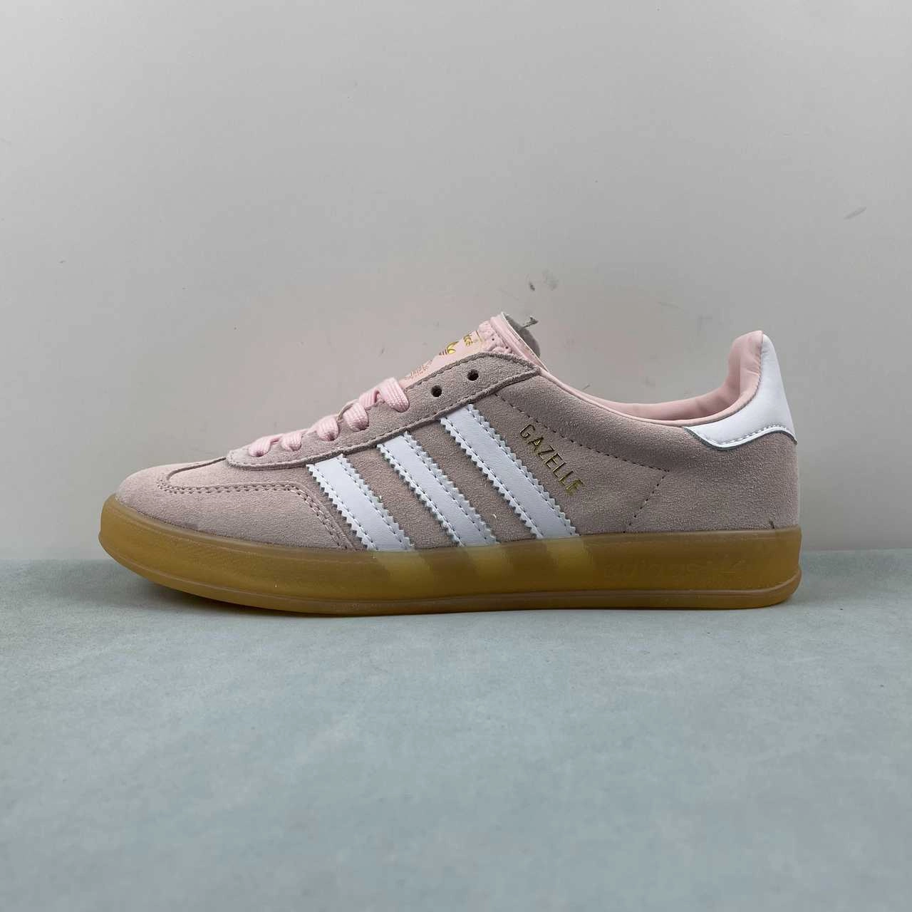 Adidas Gazelle Indoor Sandy Pink Cloud White Gum IH5484 Home Leisure