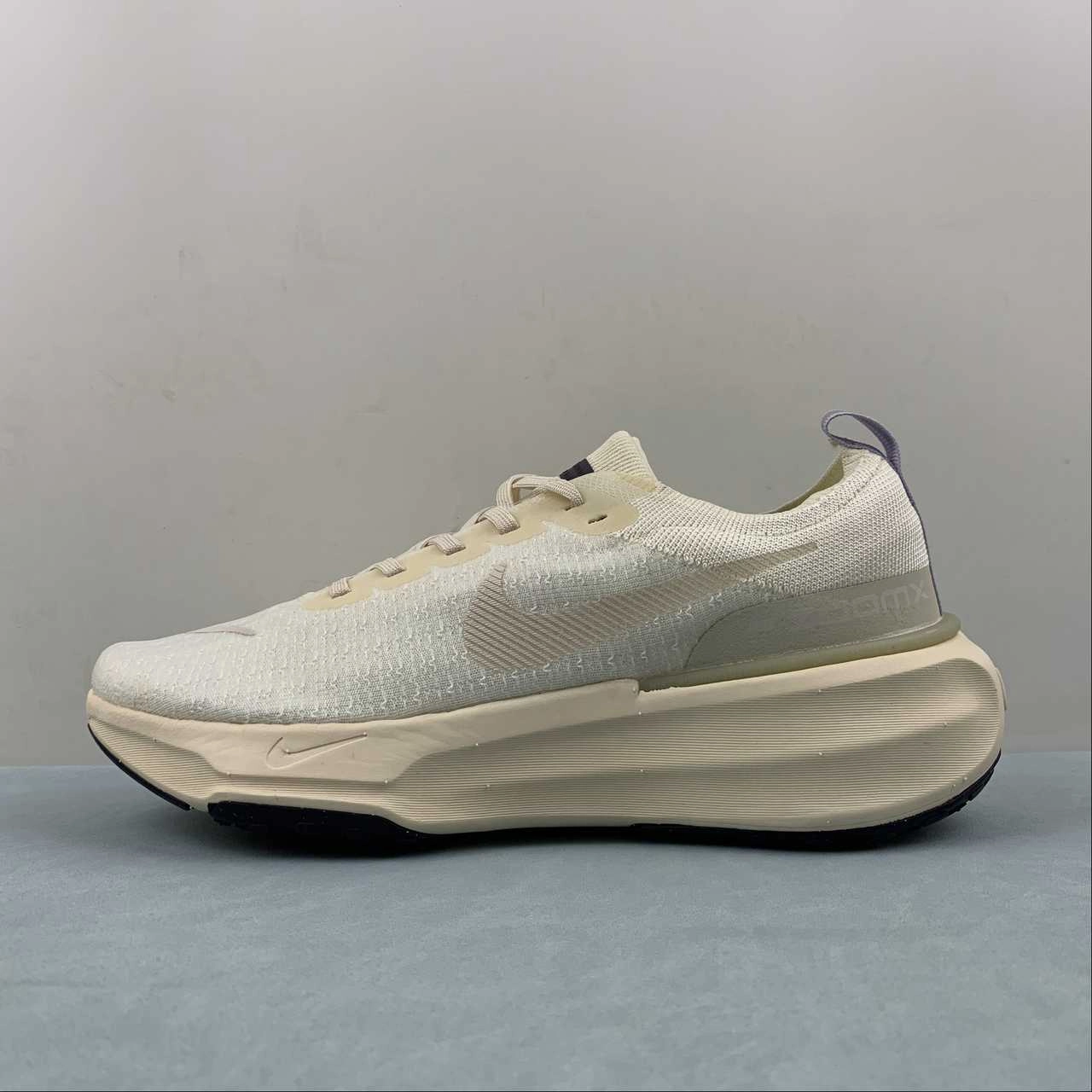 ZoomX Invincible Run FK 3 Cream Light Orewood Brown Coconut Milk DR2615-200 Lifestyle Sport