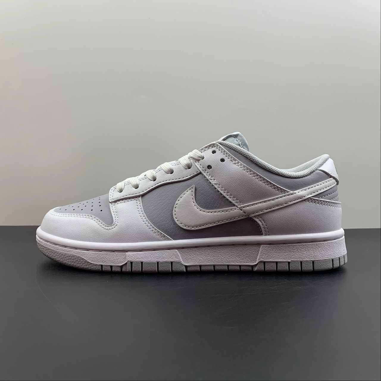 SB Dunk Low Retro White Neutral Gray DJ6188-003 Multi Purpose Lightweight Feel