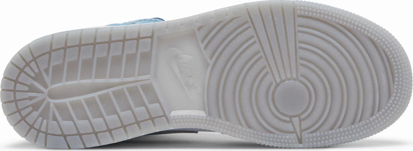 Variable Lace Lock Nike Jordan 1 Mid French Blue GS