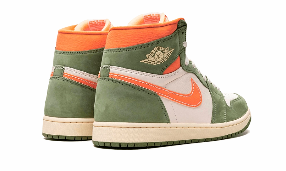 Soft Footbed Unique cushioning Air Jordan 1 High OG Craft Celadon