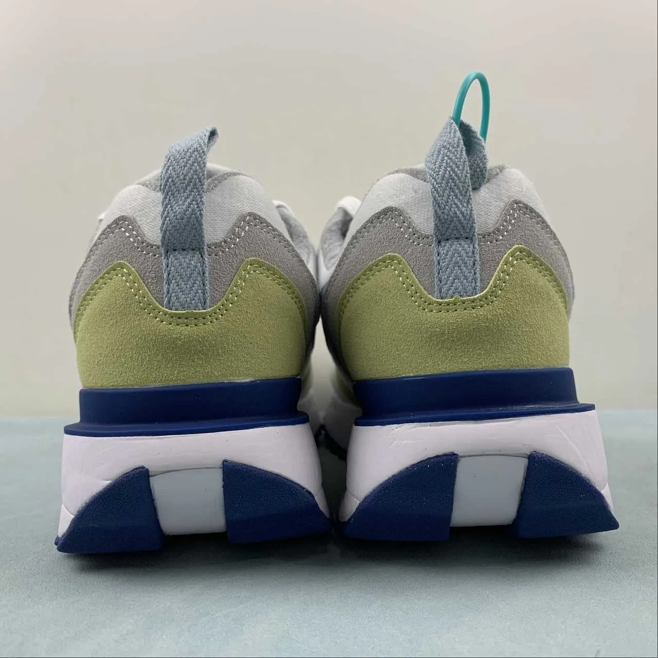 Comfortable Foot Feel Air Max Dawn Photon Dust Boarder Blue-White DQ5074-041