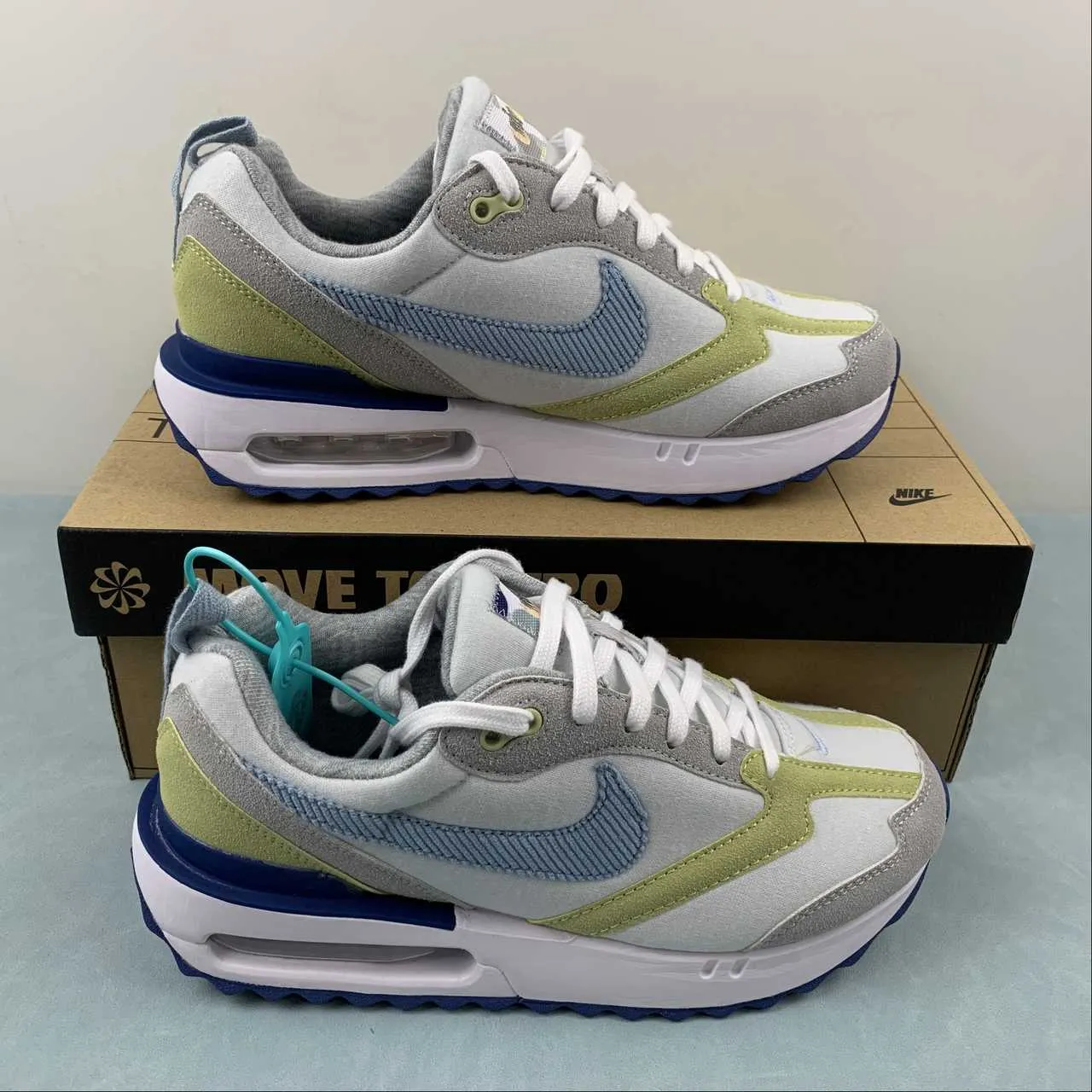 Shockproof Air Max Dawn Photon Dust Boarder Blue-White DQ5074-041