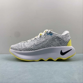Nike Motiva White Optical Pure Yellow Platinum DV1238-100 MeshUpper daily wear sports shoes
