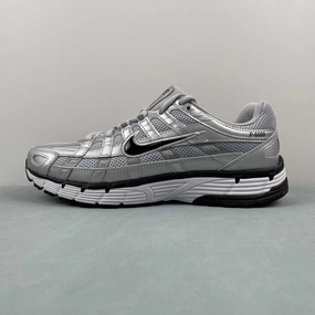 Nike P-6000 Metallic Silver White Black FD9876-101 Heel Balance Pure Fit