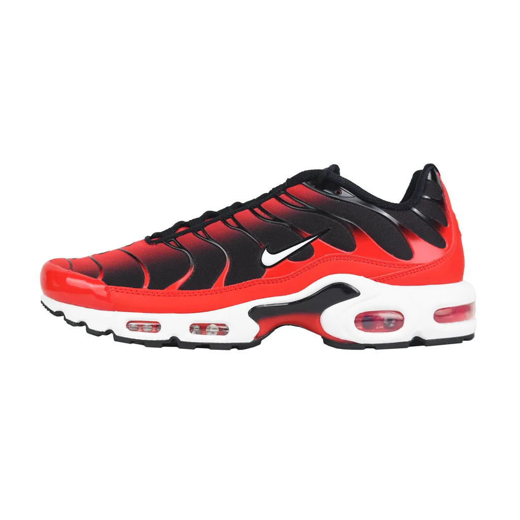 wood - grain - design shoes Anti Abrasion Nike Air Max Plus TN - Bloods
